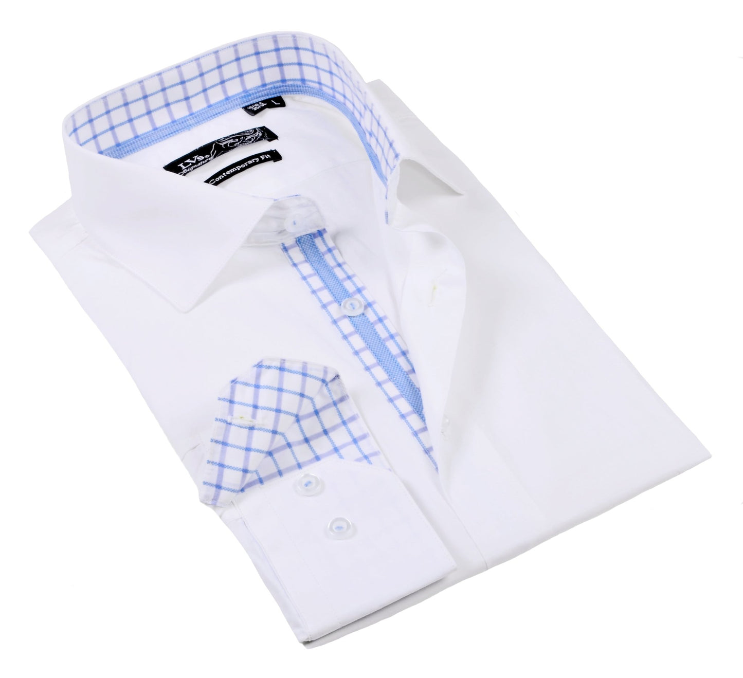 Big & Tall Shirt // Contrast Details - Final Sale - silverfoxgoods