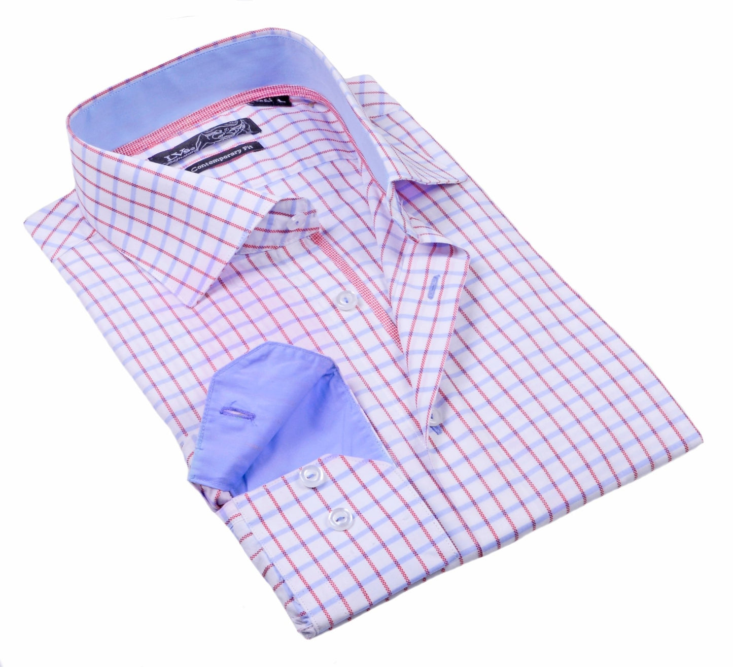 Big & Tall Shirt // Contrast Details - Final Sale - silverfoxgoods