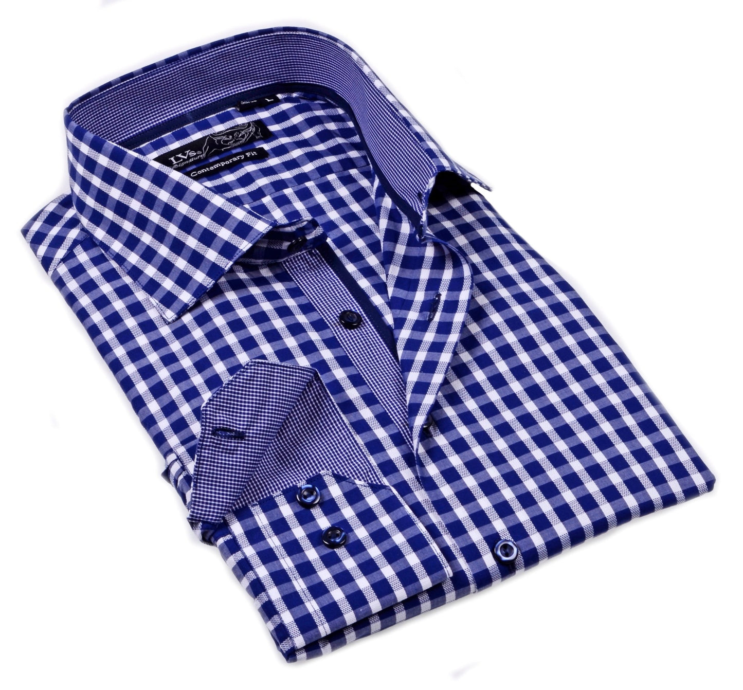 Big & Tall Shirt // Contrast Details - Final Sale - silverfoxgoods