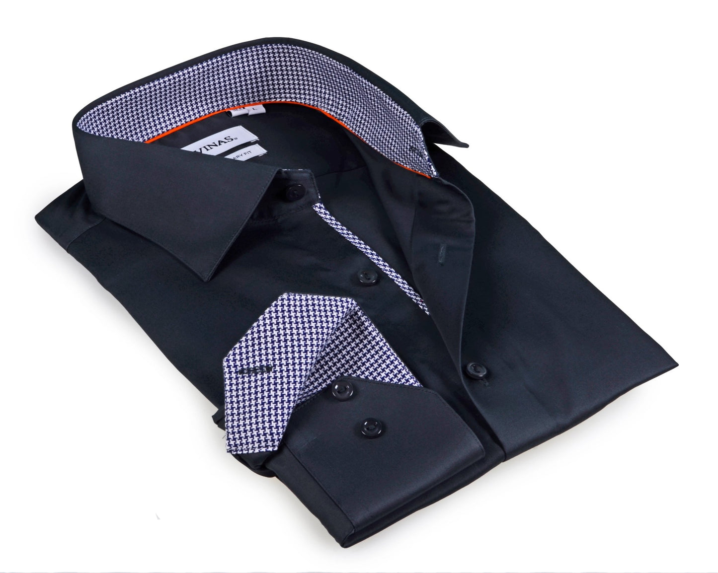 Button - Up Shirt // - Contemporary Fit - Contrast trimming - final sale - silverfoxgoods