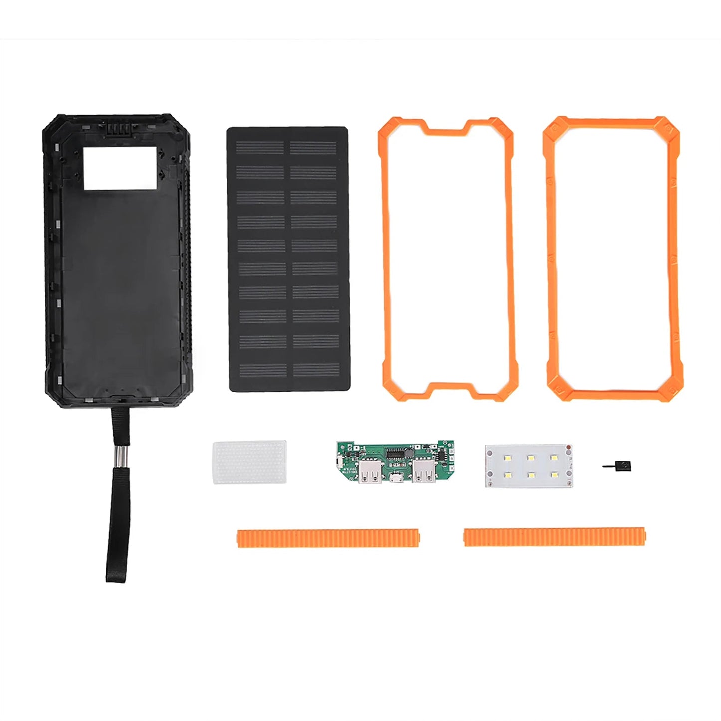 Mobile Power Bank – 20000mAh Solar Portable Fast-Charging Dual USB - silverfoxgoods