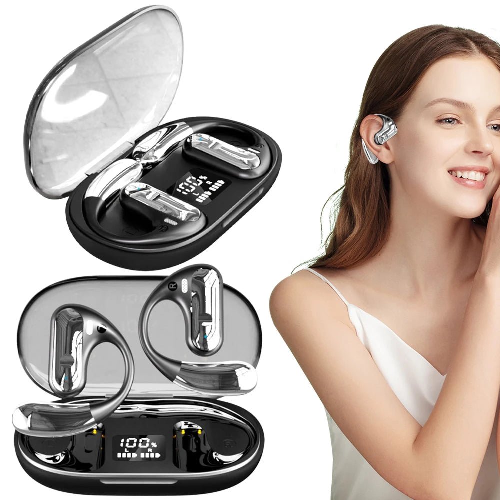 AI Translator Earbuds – 144 Languages, Bluetooth 5.3, Real-Time Translation & Noise Cancelling - silverfoxgoods