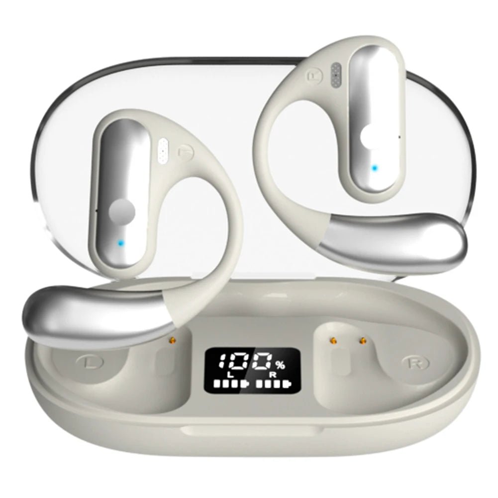 AI Translator Earbuds – 144 Languages, Bluetooth 5.3, Real-Time Translation & Noise Cancelling - silverfoxgoods