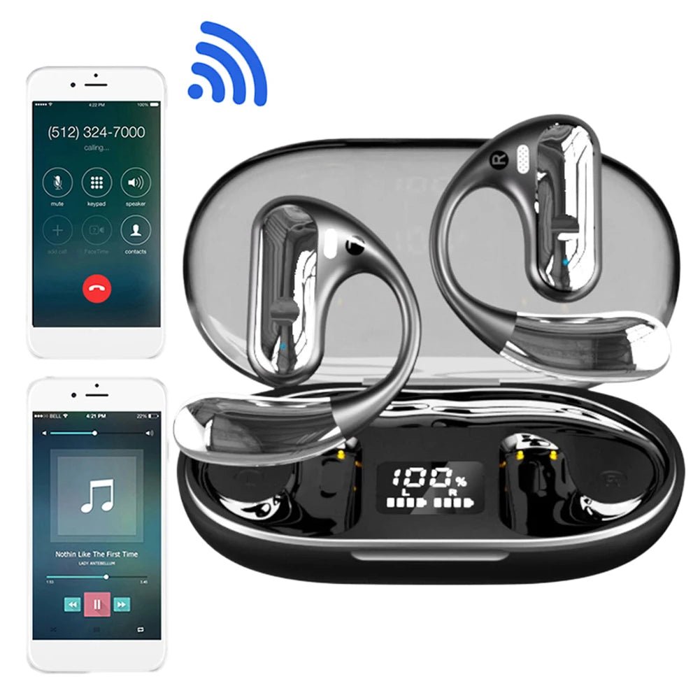 AI Translator Earbuds – 144 Languages, Bluetooth 5.3, Real-Time Translation & Noise Cancelling - silverfoxgoods