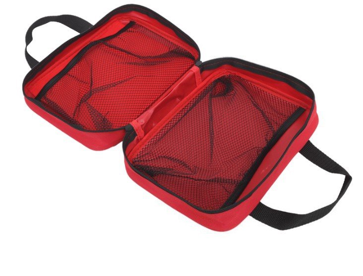 184pcs portable first aid kit with multi-purpose medical supplies for hiking, camping, and outdoor emergency rescue