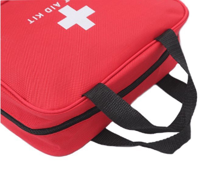 184pcs portable first aid kit with multi-purpose medical supplies for hiking, camping, and outdoor emergency rescue
