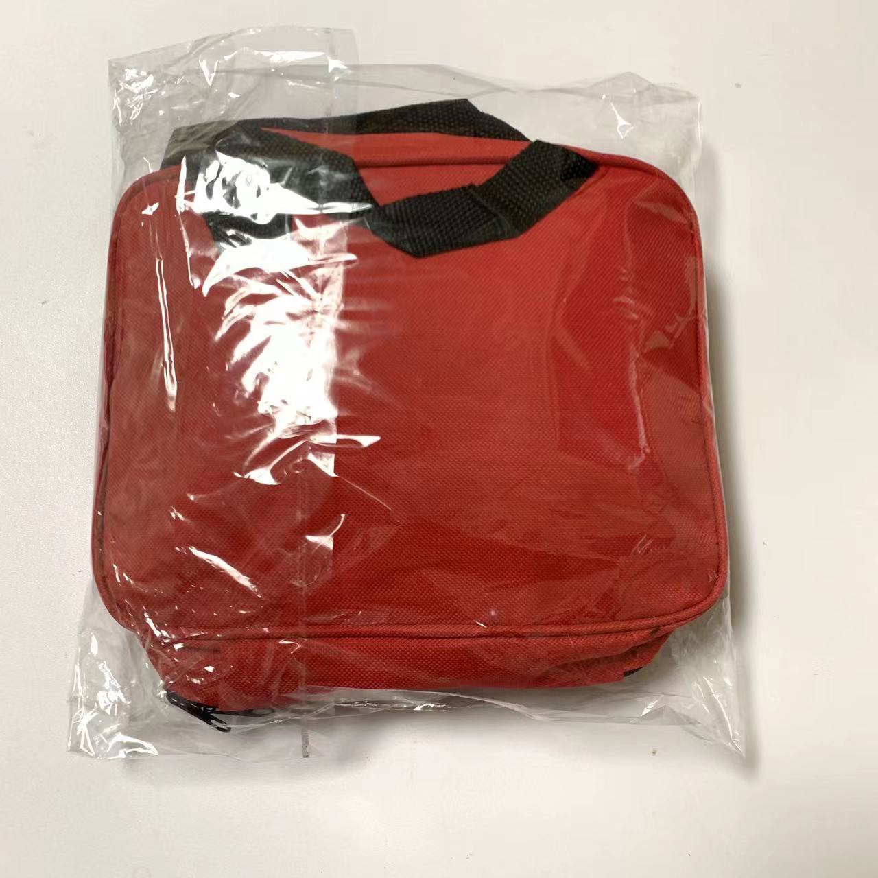 184pcs portable first aid kit with multi-purpose medical supplies for hiking, camping, and outdoor emergency rescue