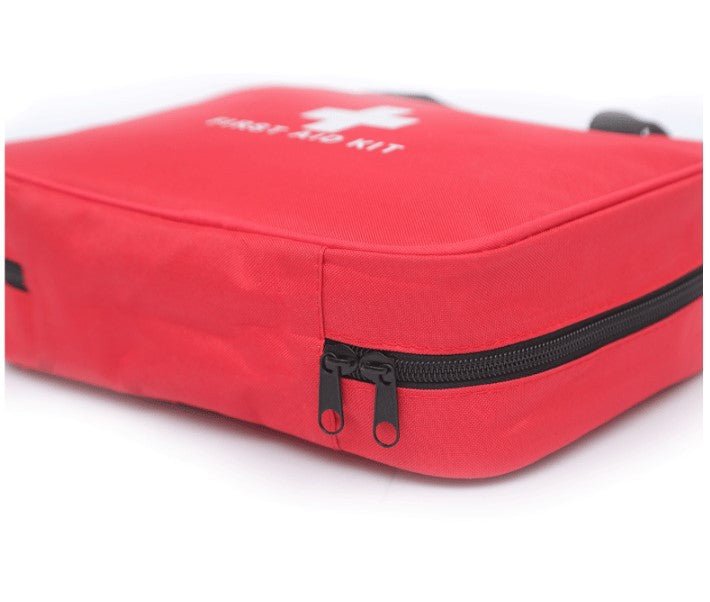184pcs portable first aid kit with multi-purpose medical supplies for hiking, camping, and outdoor emergency rescue