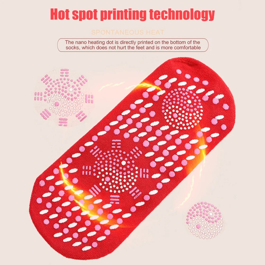 Self-Heating Magnetic Therapy Socks for Pain Relief - Unisex - silverfoxgoods