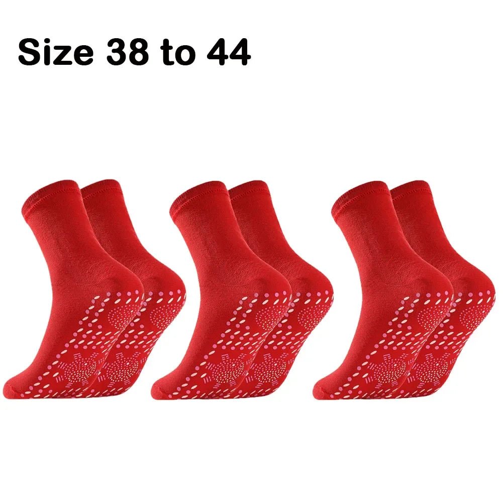 Self-Heating Magnetic Therapy Socks for Pain Relief - Unisex - silverfoxgoods