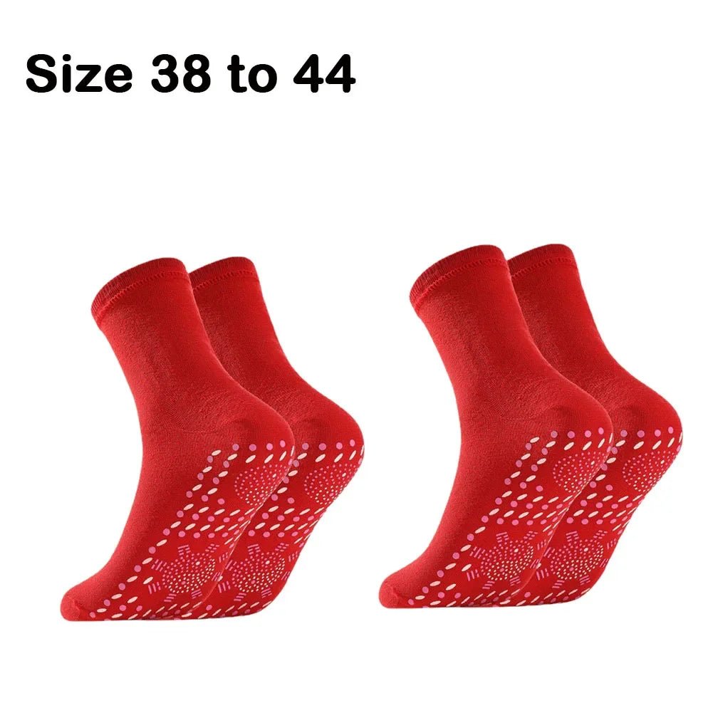 Self-Heating Magnetic Therapy Socks for Pain Relief - Unisex - silverfoxgoods