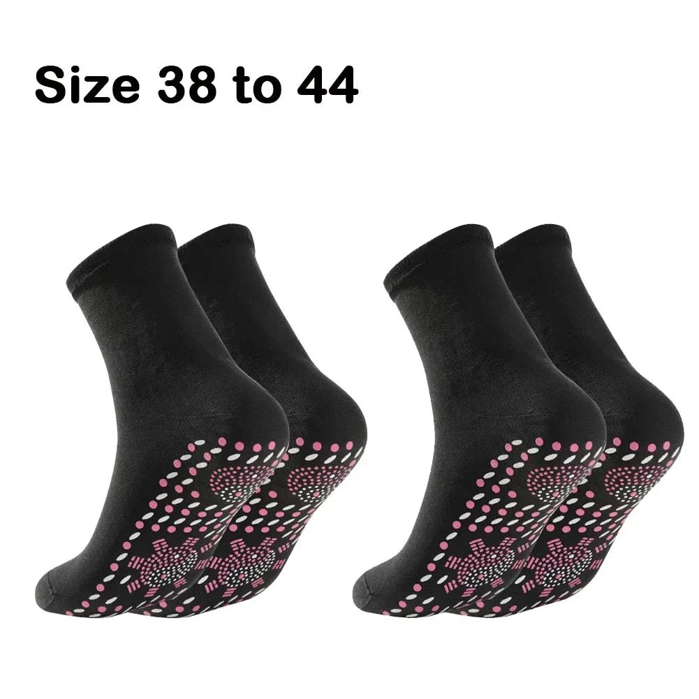 Self-Heating Magnetic Therapy Socks for Pain Relief - Unisex - silverfoxgoods