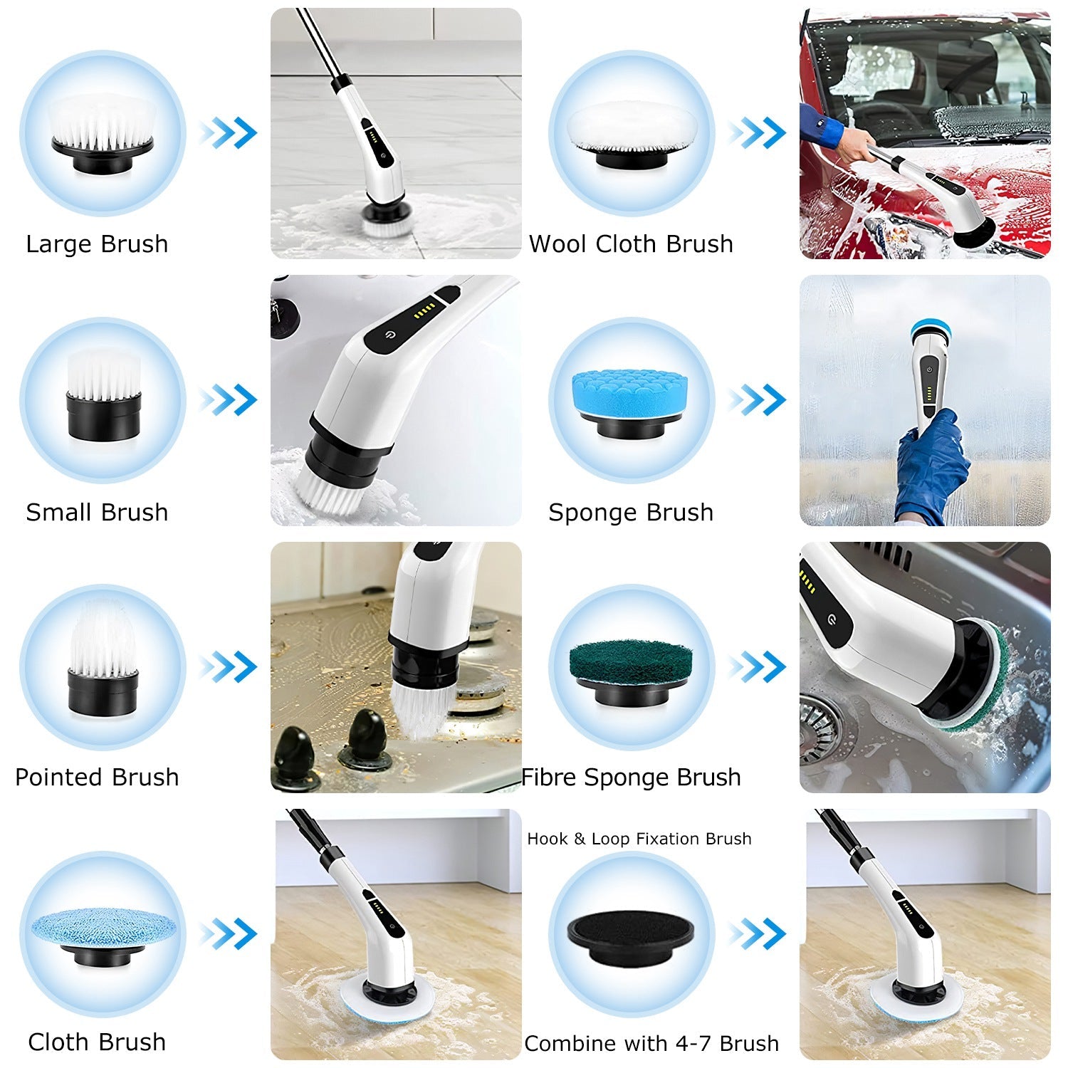 Electric Spin Scrubber | Silver Fox Goods