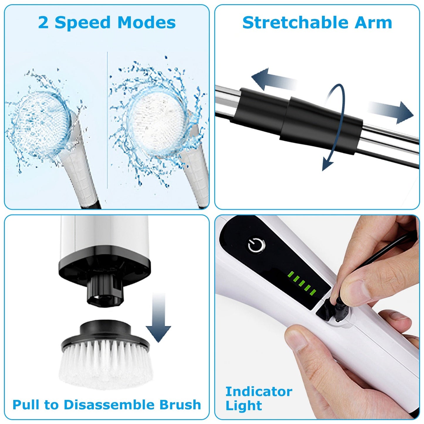 Electric Spin Scrubber | Silver Fox Goods