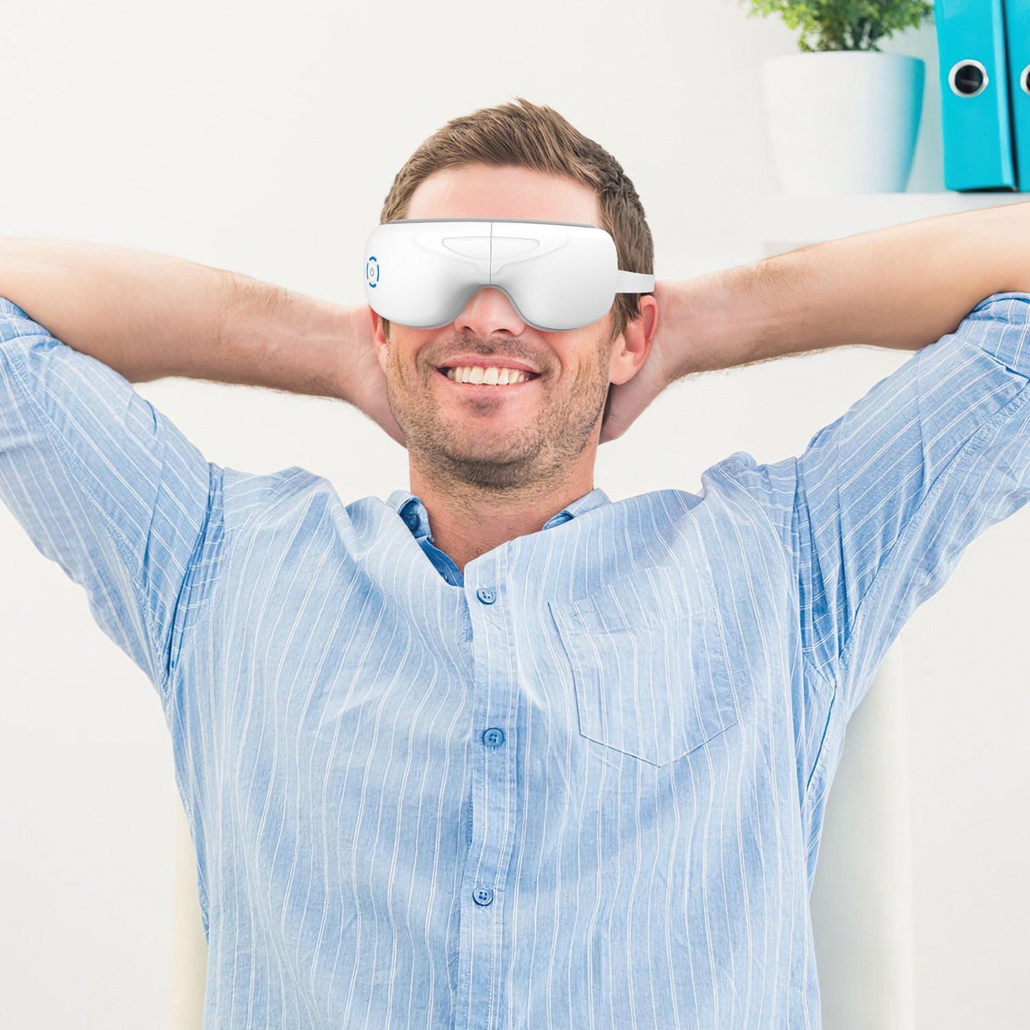 Wireless Heated Eye Massager Mask | Silver Fox Goods