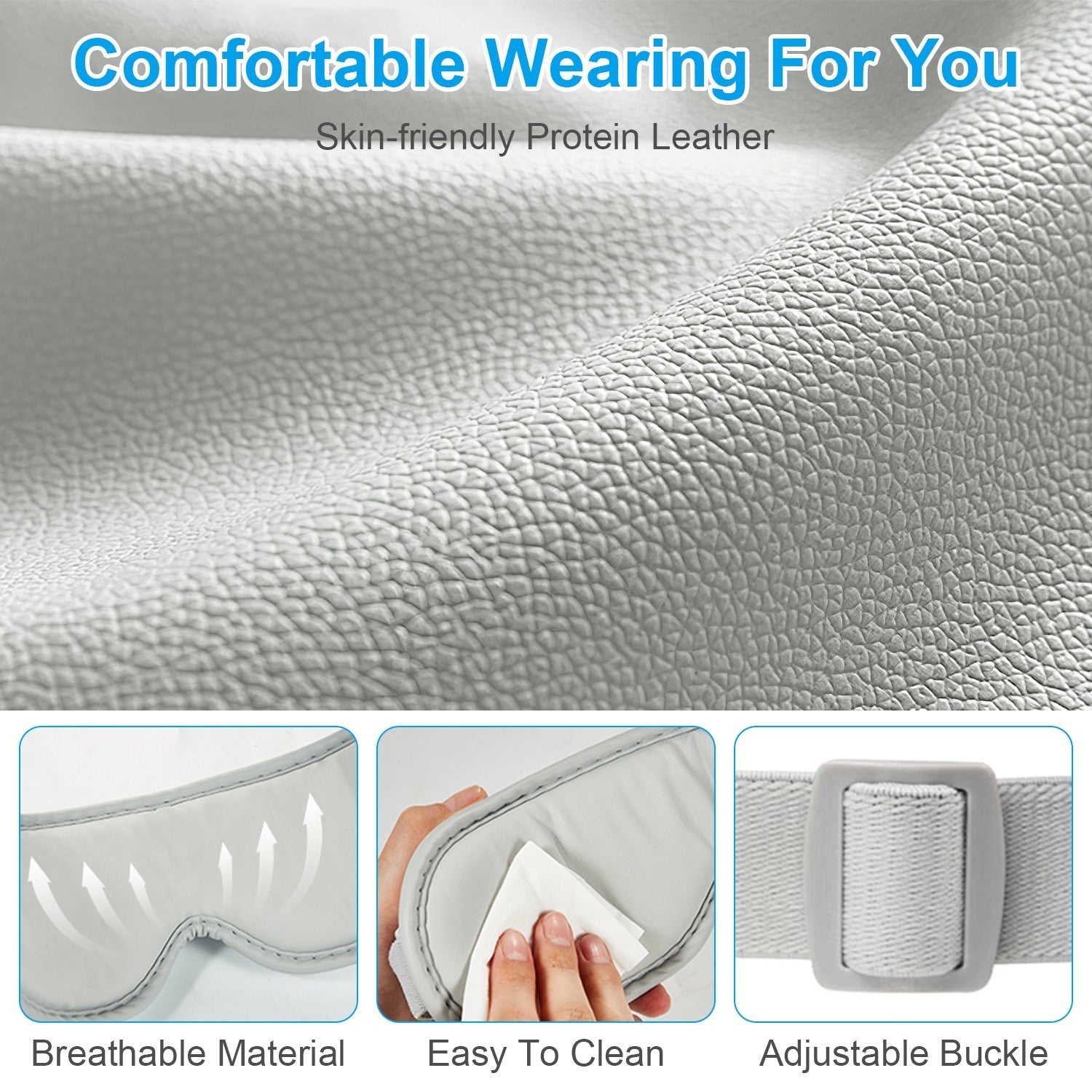 Wireless Heated Eye Massager Mask | Silver Fox Goods