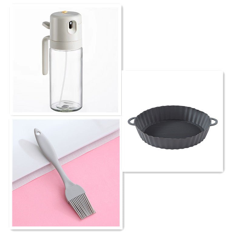 3-in-1 Oil Sprayer Bottle Set - Multipurpose Kitchen Dispenser - silverfoxgoods | Silver Fox Goods