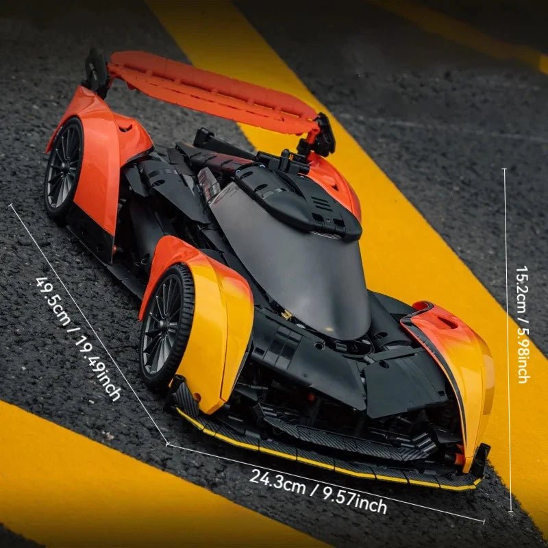 High-quality 2135PCS Sports Car Building Blocks Toy Set - silverfoxgoods