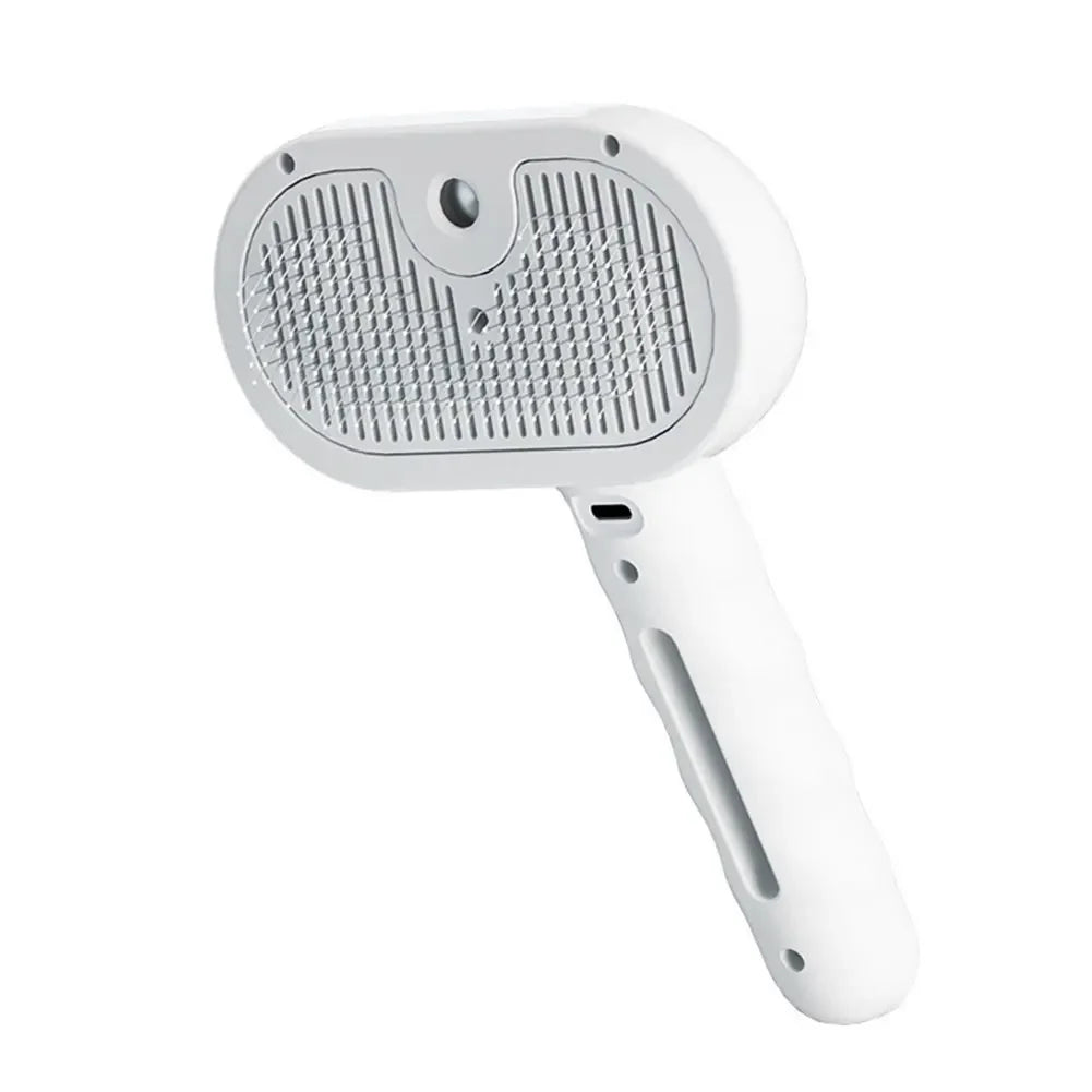 Pet Grooming Combo: Cat Steam Brush & Hair Removal Comb - silverfoxgoods