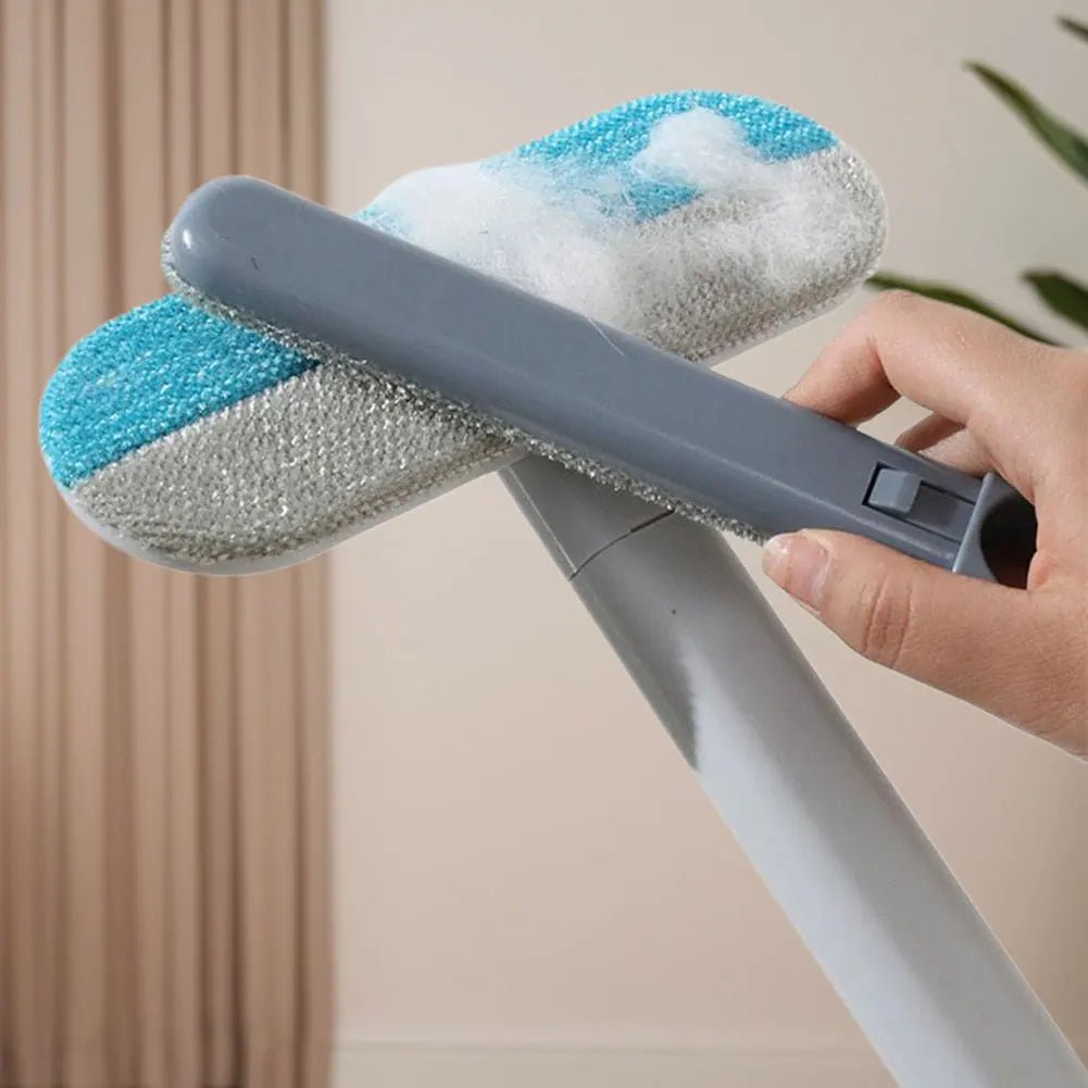 3-in-1 Pet Hair Remover Brush – Long Handle Fur Cleaning Tool for Cats & Dogs - silverfoxgoods