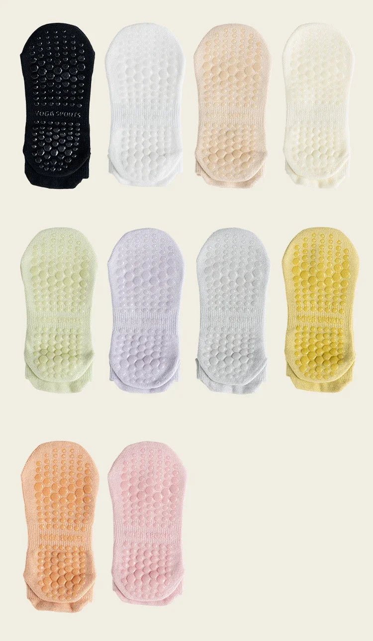 Women's Breathable Non-Slip Yoga Socks (3 Pack) - silverfoxgoods