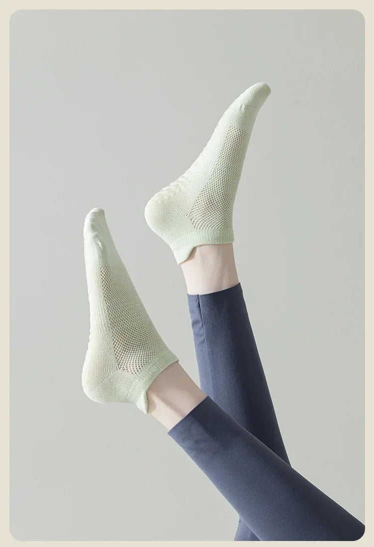 Women's Breathable Non-Slip Yoga Socks (3 Pack) - silverfoxgoods