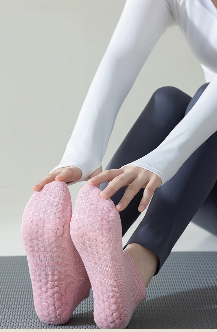 Women's Breathable Non-Slip Yoga Socks (3 Pack) - silverfoxgoods