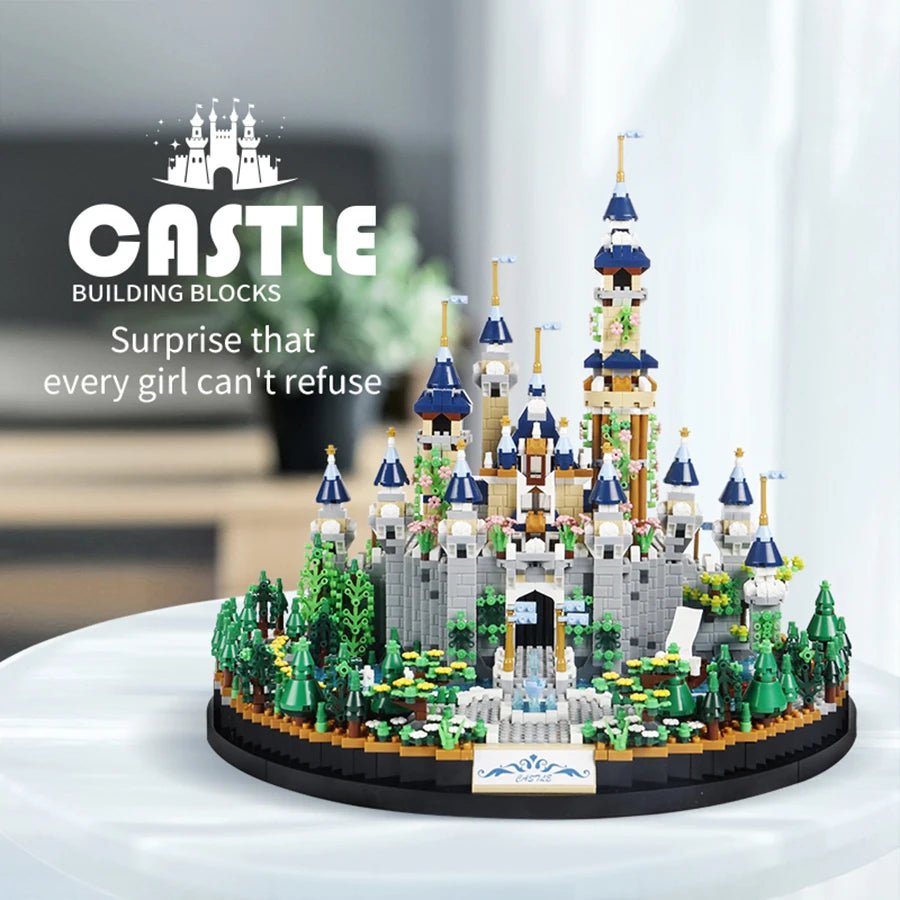 Princess Castle Building Blocks Set for Girl's Dream Tale - 3600PCS - silverfoxgoods