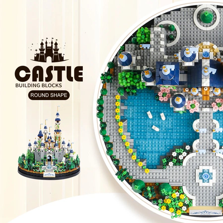 Princess Castle Building Blocks Set for Girl's Dream Tale - 3600PCS - silverfoxgoods