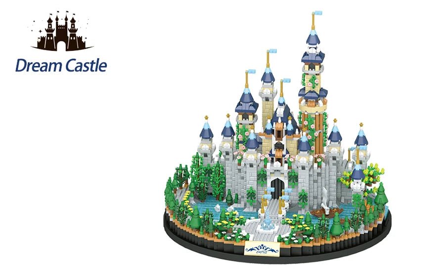 Princess Castle Building Blocks Set for Girl's Dream Tale - 3600PCS - silverfoxgoods