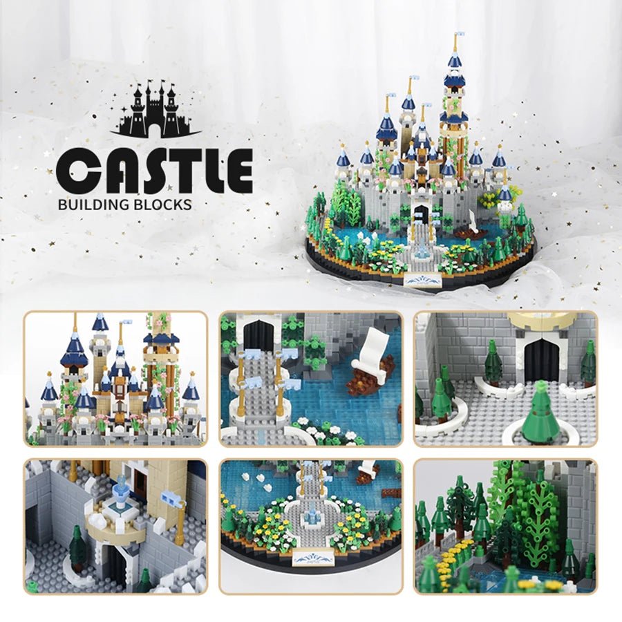Princess Castle Building Blocks Set for Girl's Dream Tale - 3600PCS - silverfoxgoods