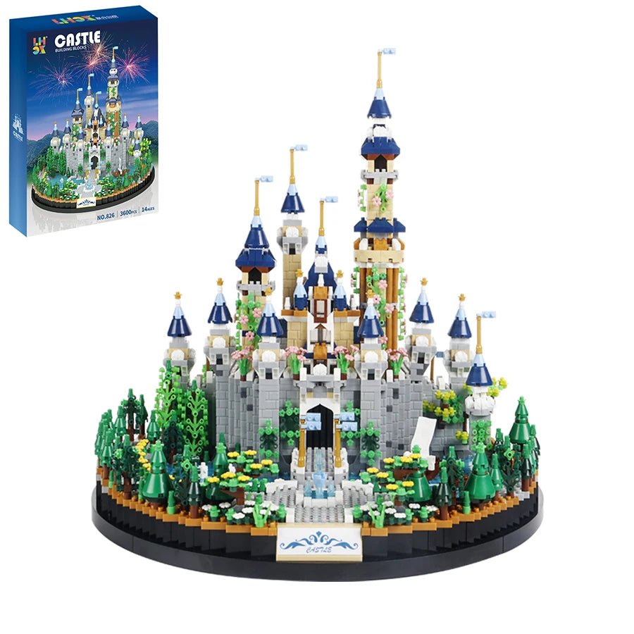 Princess Castle Building Blocks Set for Girl's Dream Tale - 3600PCS - silverfoxgoods