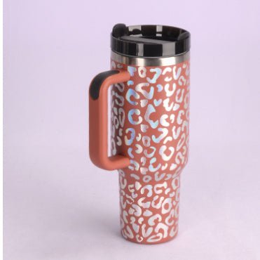 Insulated Stainless Steel 40 oz Tumbler with Handle - Perfect for Valentine's Day! - silverfoxgoods