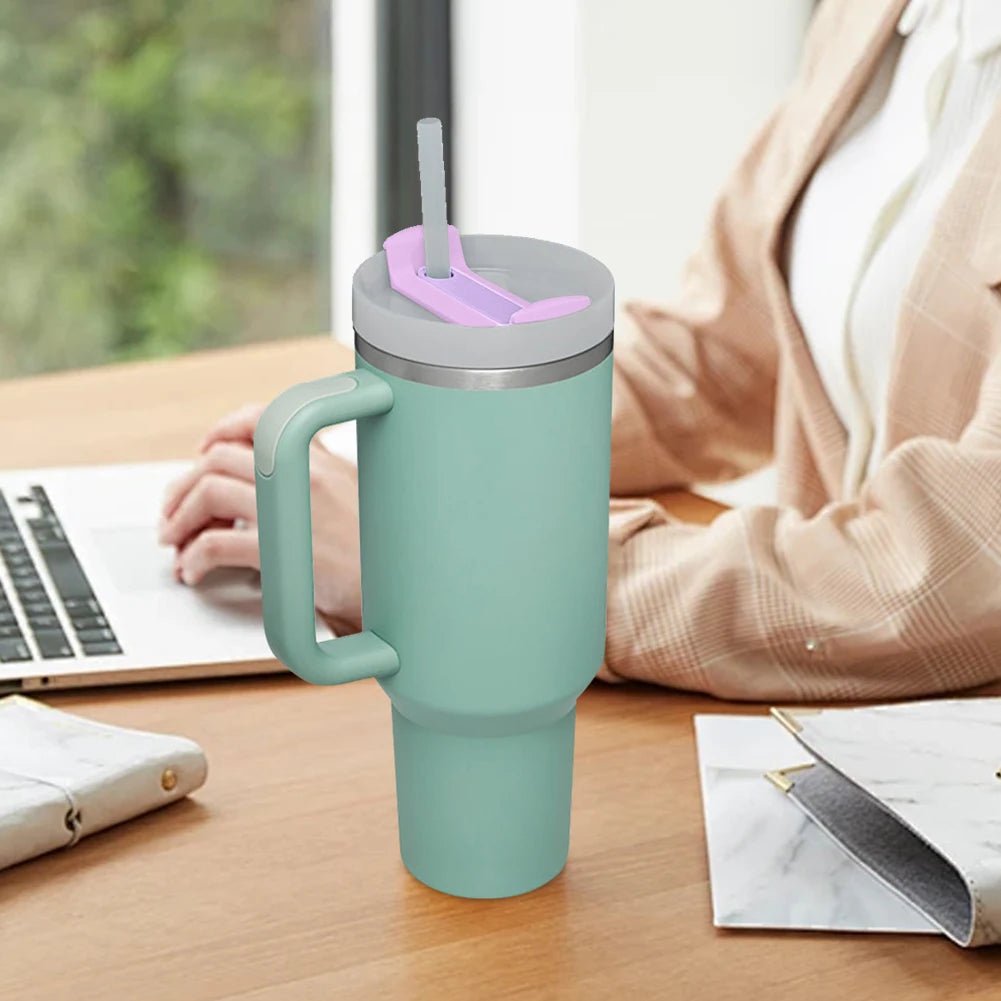 Stanley 40oz Tumbler Flip Straw Lid Replacement - silverfoxgoods