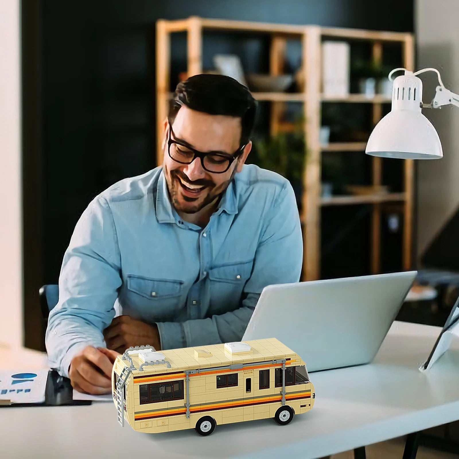 Breaking Bad RV Car Model Building Blocks Toy - Perfect Birthday Gift - silverfoxgoods