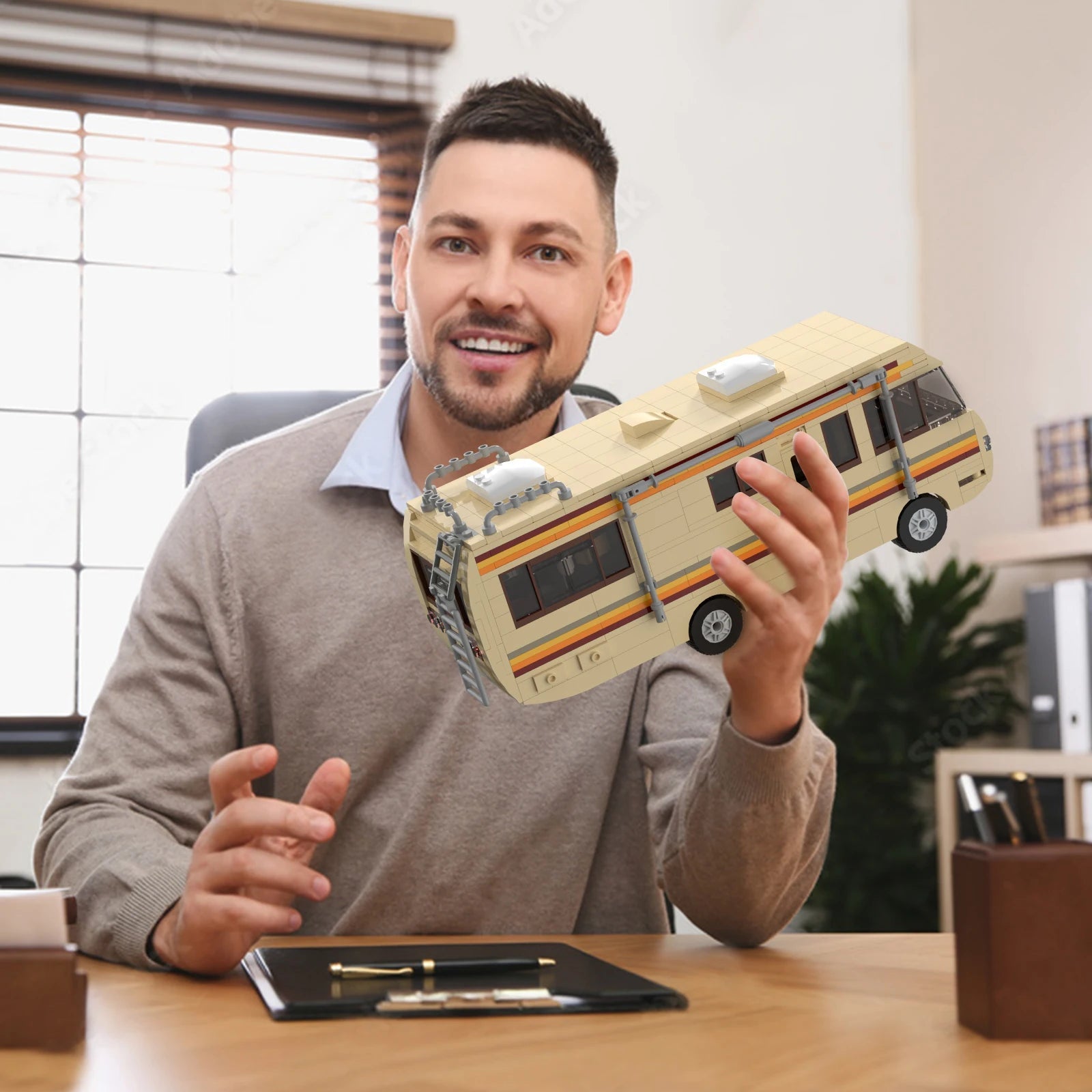 Breaking Bad RV Car Model Building Blocks Toy - Perfect Birthday Gift - silverfoxgoods