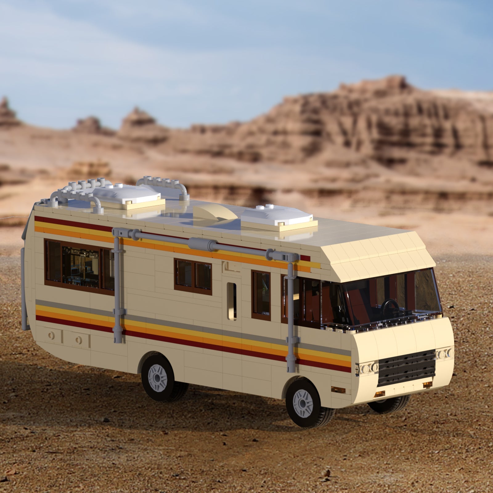 Breaking Bad RV Car Model Building Blocks Toy - Perfect Birthday Gift - silverfoxgoods