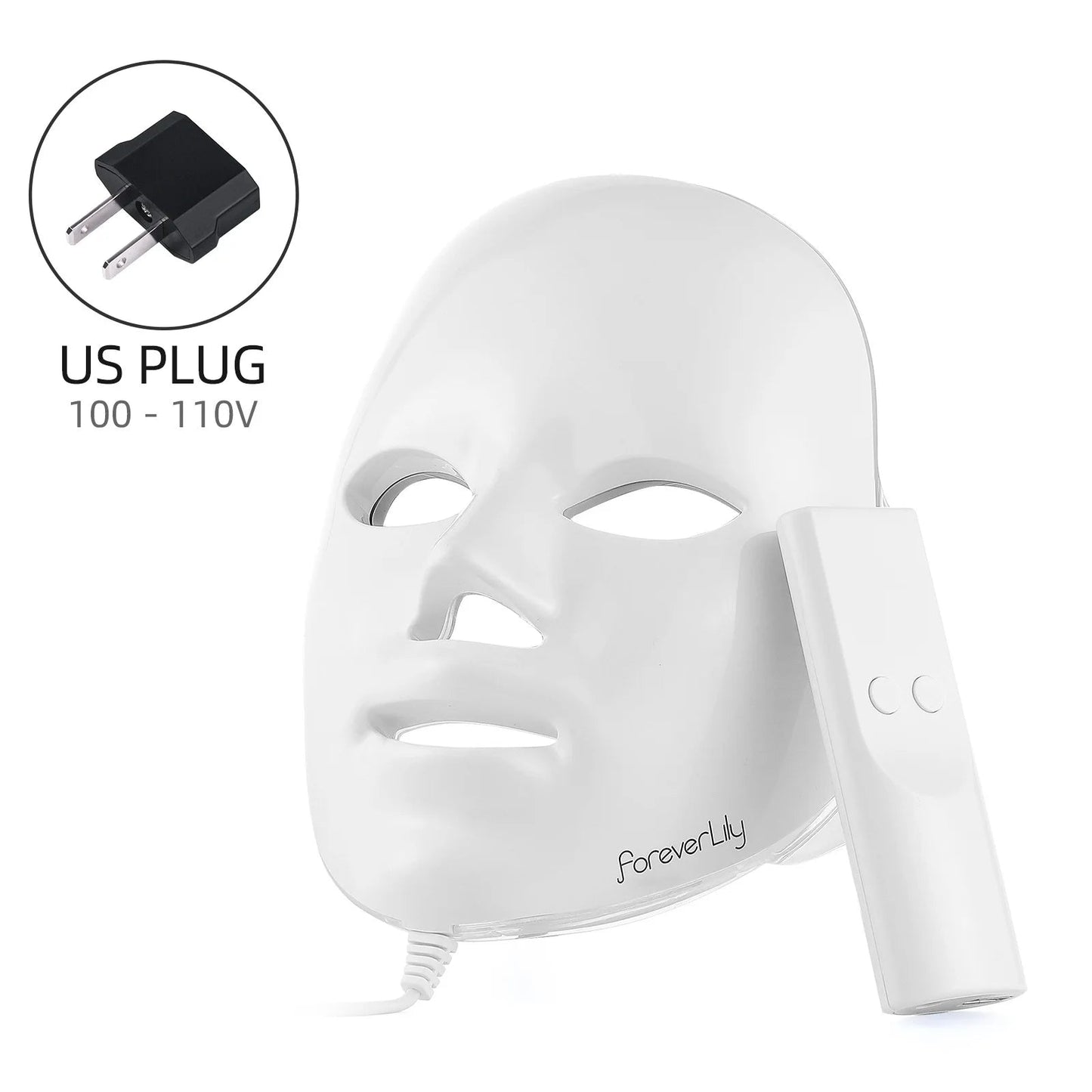 7 Colors LED Light Therapy Mask for Skin Rejuvenation & Tightening - silverfoxgoods