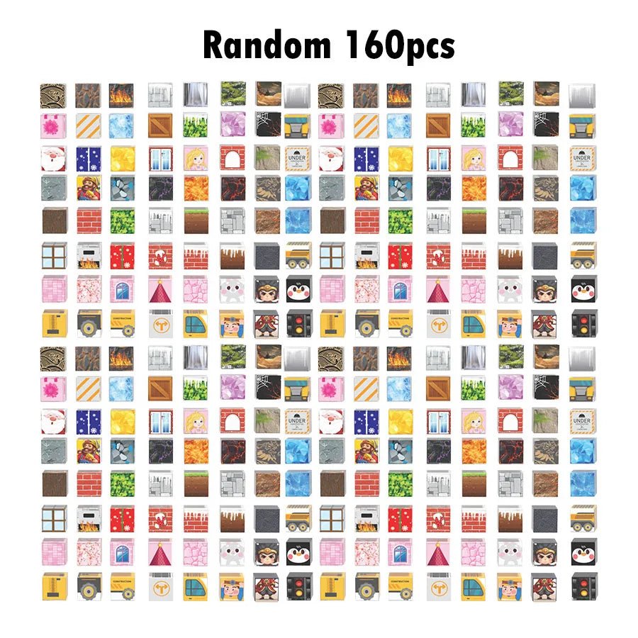 Magnetic Building Blocks DIY Game Set Kids Puzzle Toy Gift - silverfoxgoods