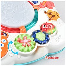 Musical Table Toy for Babies & Toddlers - Safe, Sturdy & Fun Learning Activity - silverfoxgoods