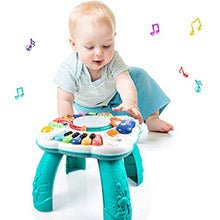 Musical Table Toy for Babies & Toddlers - Safe, Sturdy & Fun Learning Activity - silverfoxgoods