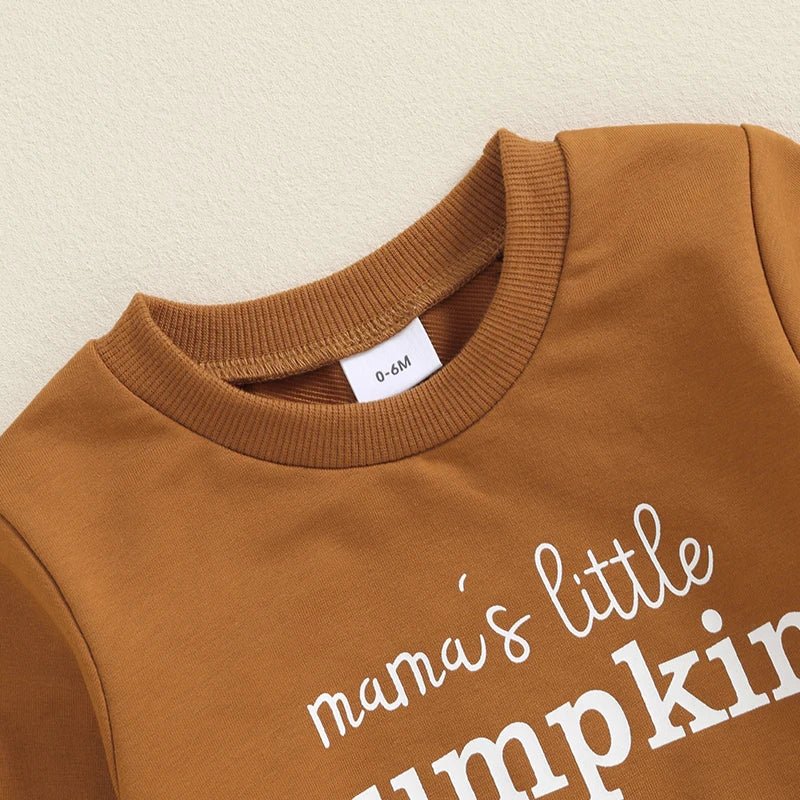 Baby/Toddler Long Sleeve Pumpkin 2 - Piece Outfit - silverfoxgoods