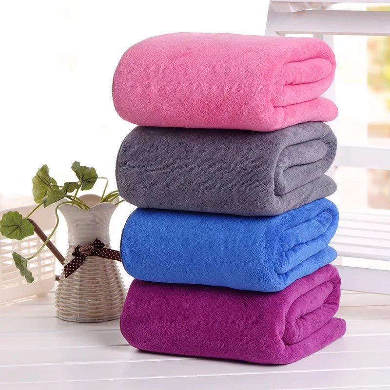 Baths Towel Quick - dry Home Hotel Large Size Beach Bath Towels for Adults - silverfoxgoods