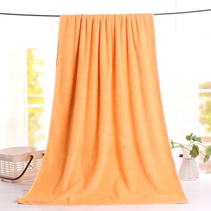 Baths Towel Quick - dry Home Hotel Large Size Beach Bath Towels for Adults - silverfoxgoods
