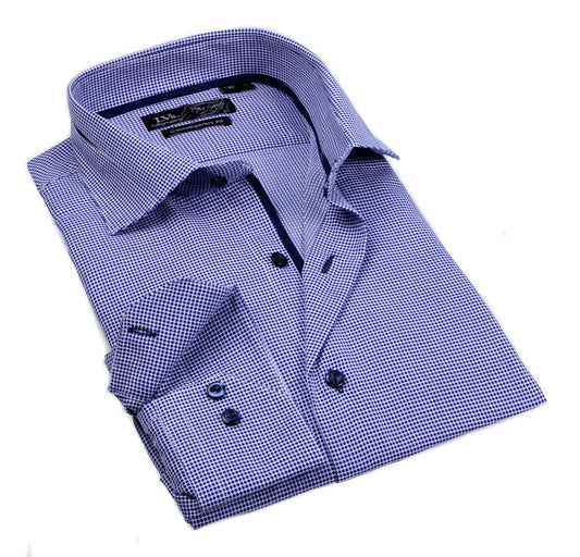 Big & Tall Shirt // Contrast Details - Final Sale - silverfoxgoods