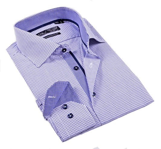 Big & Tall Shirt // Contrast Details - Final Sale - silverfoxgoods