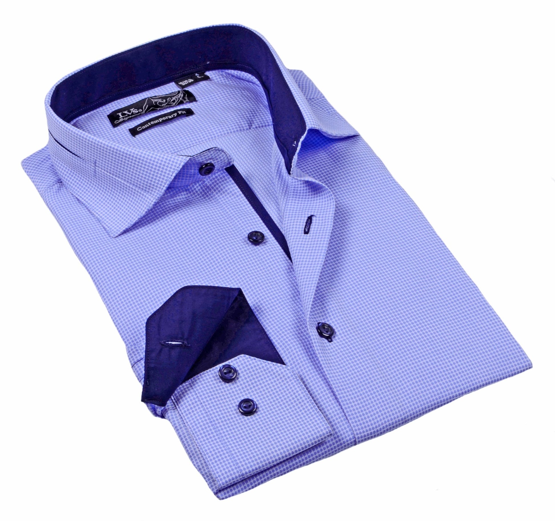 Big & Tall Shirt // Contrast Details - Final Sale - silverfoxgoods