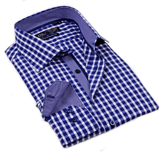 Big & Tall Shirt // Contrast Details - Final Sale - silverfoxgoods