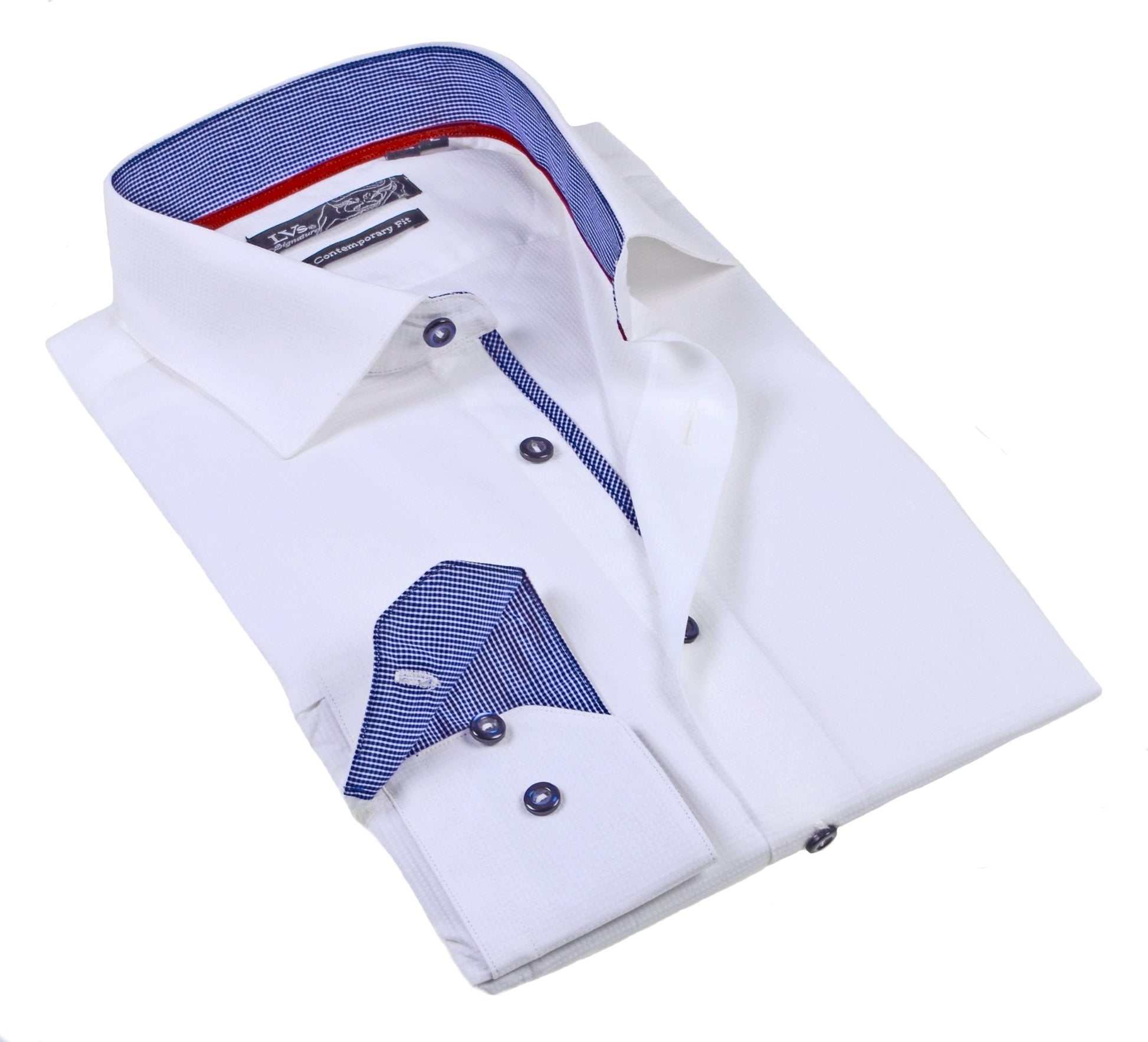 Big & Tall Shirt // Contrast Details - Final Sale - silverfoxgoods