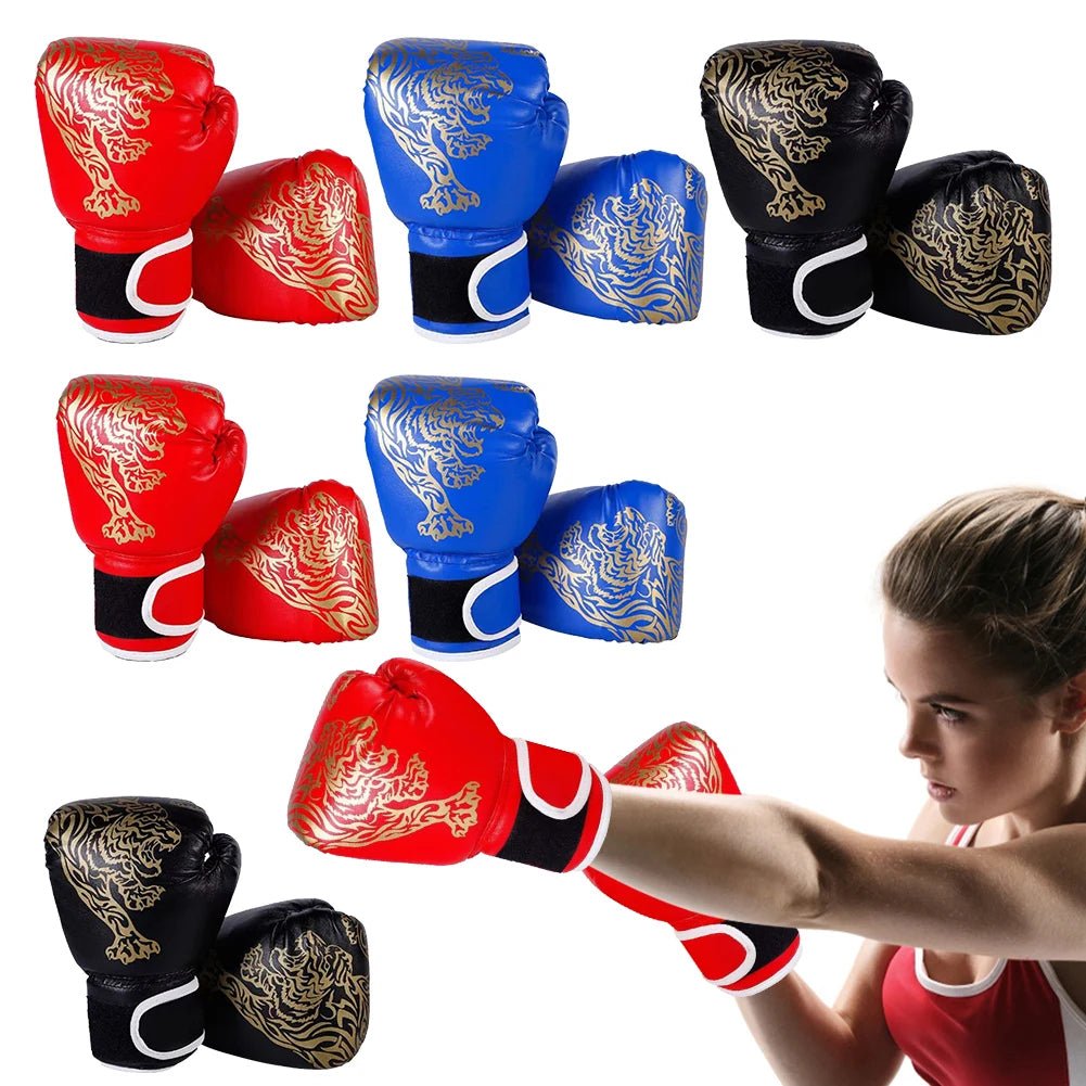 Boxing Gloves Breathable Sanda Boxing Gloves Comfortable Professional Boxing Gloves Punching Training Gloves for Children Adults - silverfoxgoods